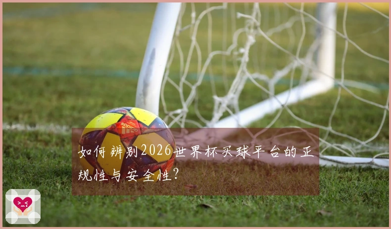 如何辨别2026世界杯买球平台的正规性与安全性？